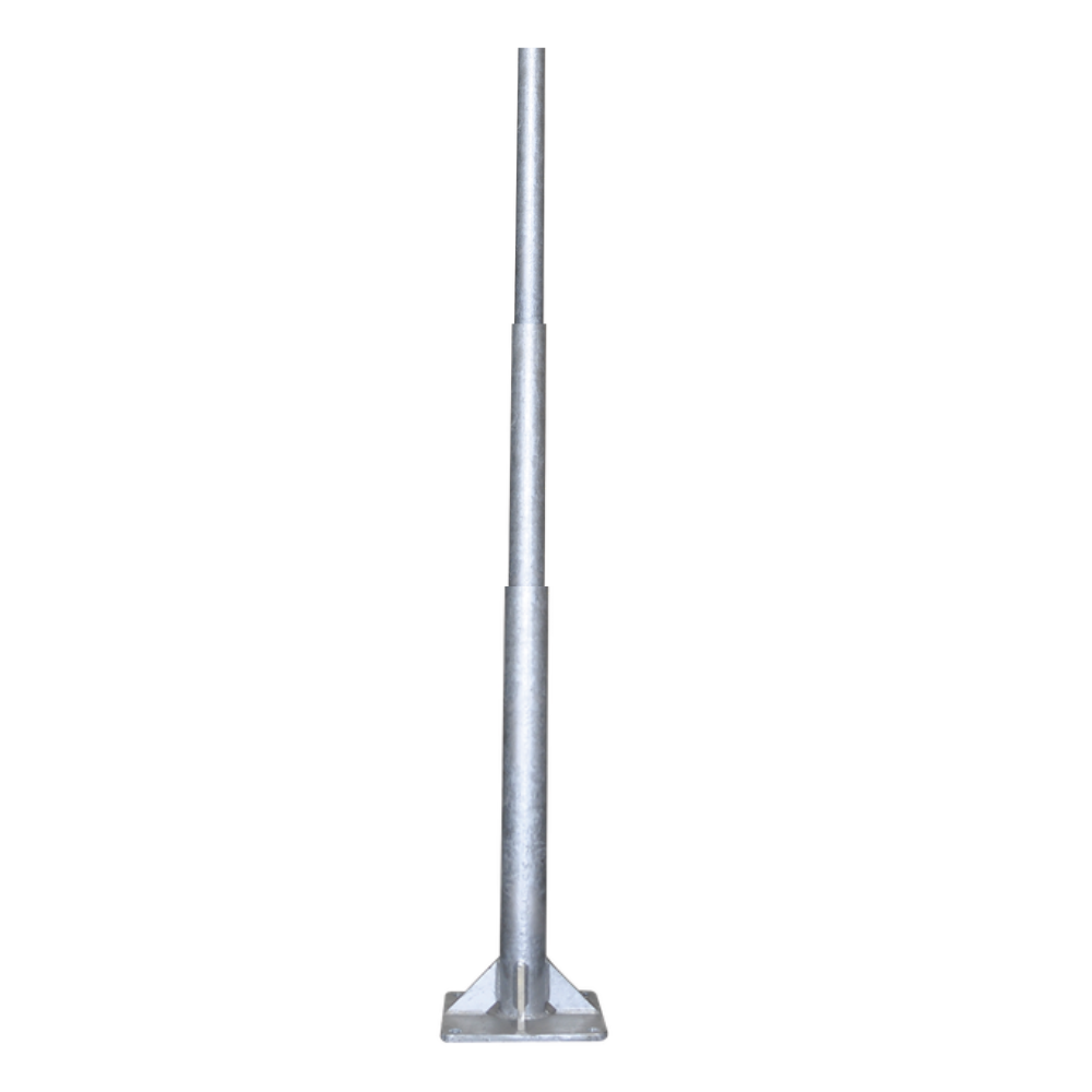 Poste tubular galvanizado