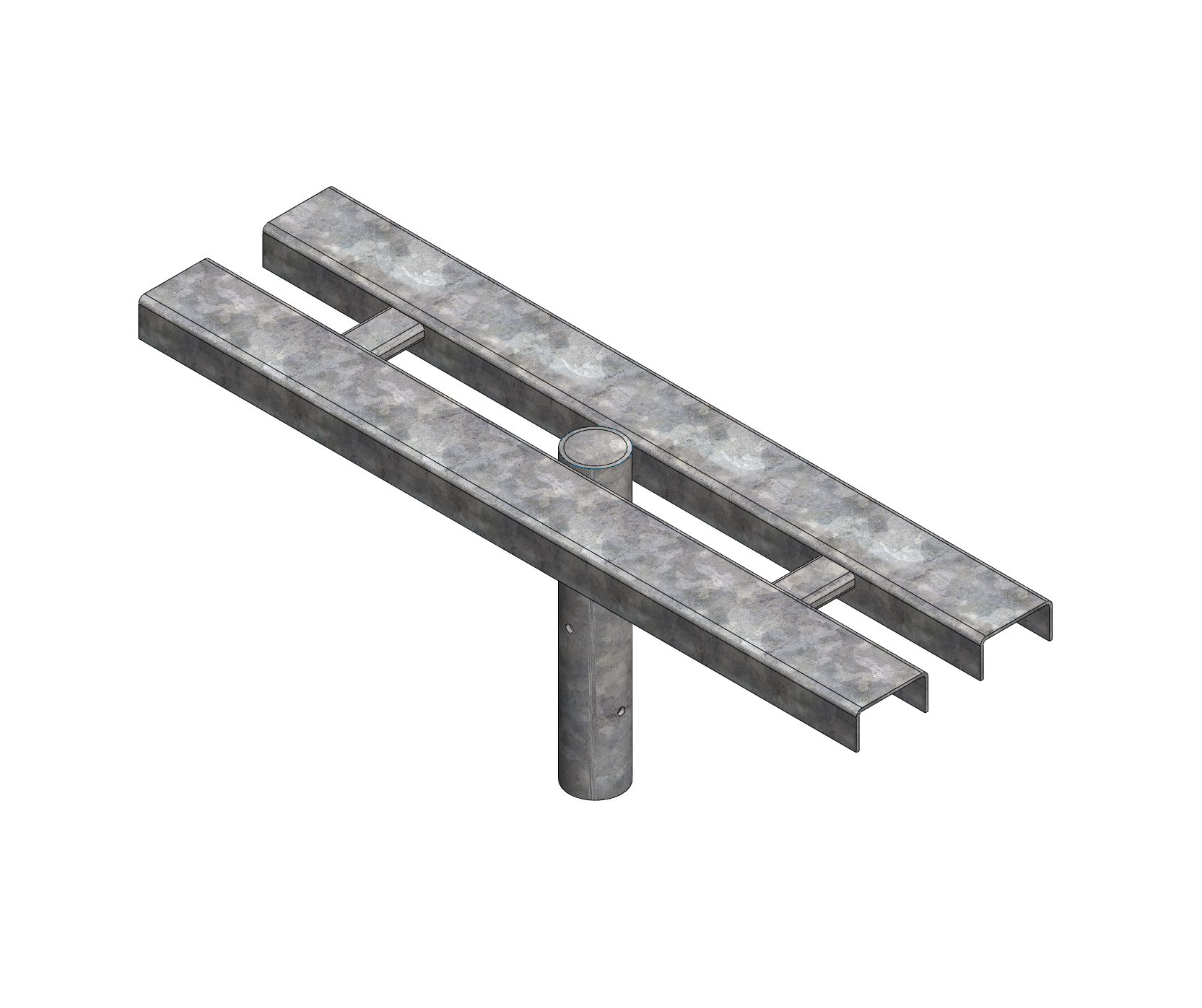 Cruceta doble horizontal 2 metros