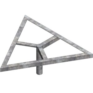 Corona 3 lados 1 metro