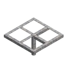 Corona 4 lados 1 metro