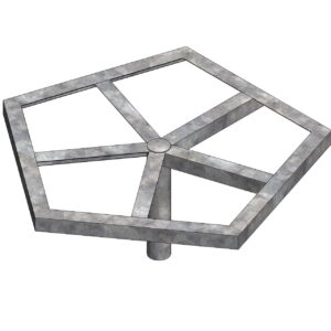 Corona 5 lados 1 metro