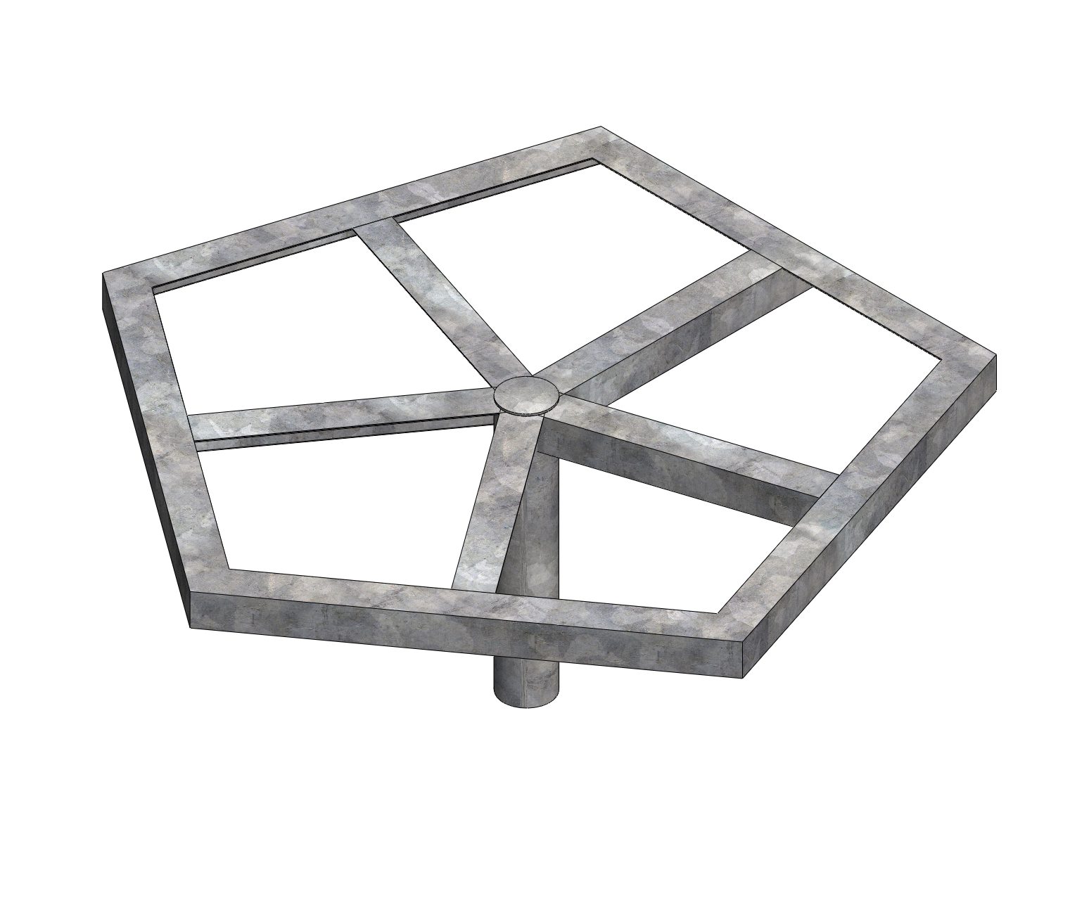 Corona 5 lados 1 metro