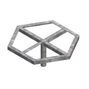 Corona 6 lados 1 metro