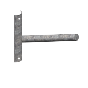 Brazo apernable media caña 1 metro