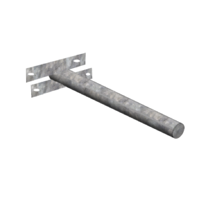 Brazo apernable para abrazaderas 1 metro